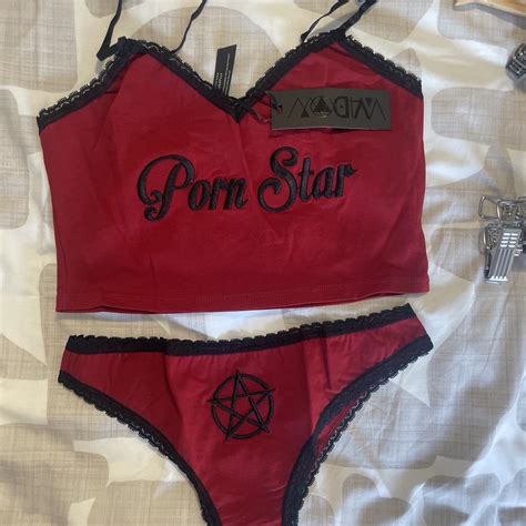 Widow Lingerie Set Pornstar Brand New Only Taken Depop