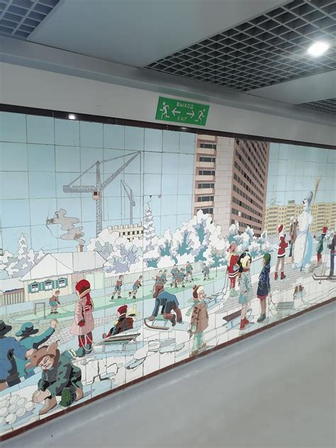 Мозаики Ростовских переходов | Пикабу