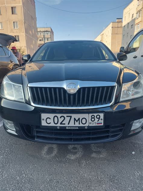 Защита радиатора для Октавиа A5 — Skoda Octavia A5 Mk2, 1,8 л, 2013 ...