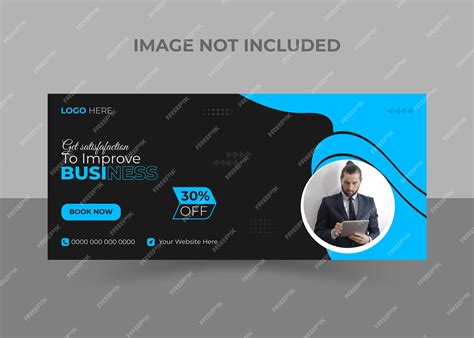 Premium Vector Business Fb Cover Design Template