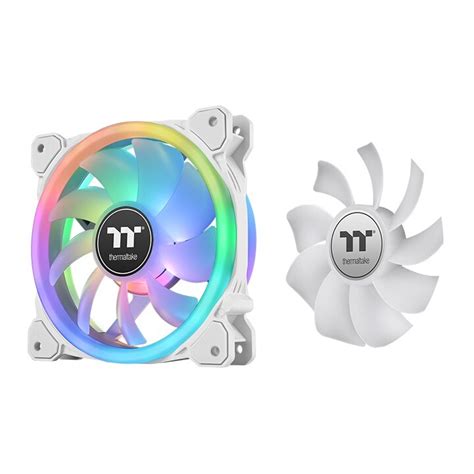 Thermaltake выпускает серию вентиляторов SWAFAN RGB с реверсивным ...