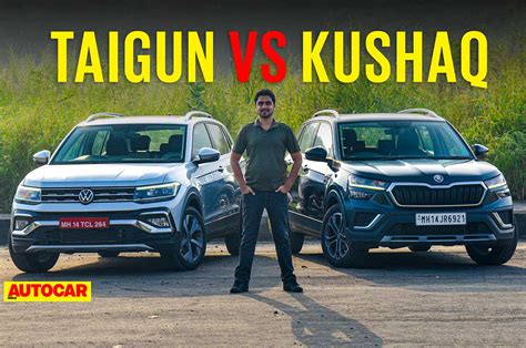 2021 Volkswagen Taigun vs Skoda Kushaq 1.0 TSI comparison video - Introduction | Autocar India