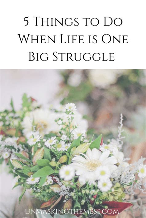 What is the purpose of struggles? Why am I having such a hard time in ...