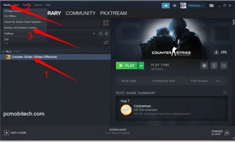 How To Backup Restore Games In Steam