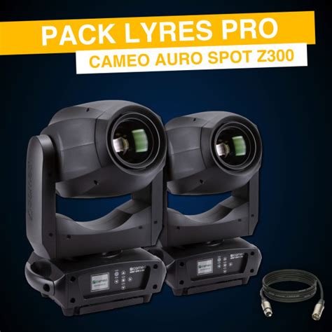 Location Lyres Led Pro Cameo Auro Spot Z300 En Ile De France LOCLIGHT