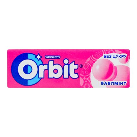 Резинка жевательная без сахара Баблминт Orbit м/у 14г Orbit ...