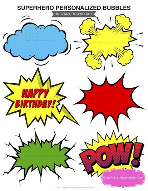 Superhero Happy Birthday Superhero Birthday Sign Superhero Party