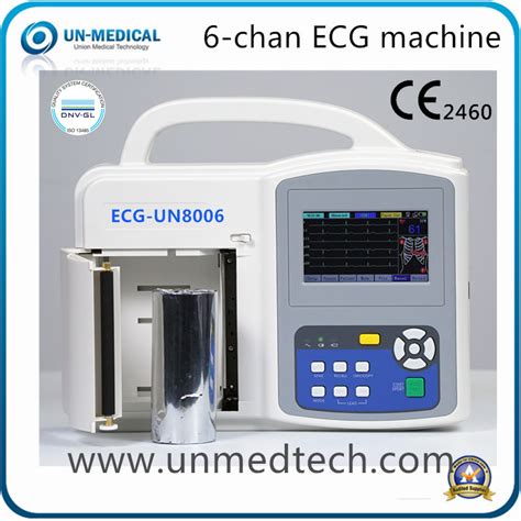 Oem Iso Ce Approved Clinic Use Digital Six Channels Ecg Machine