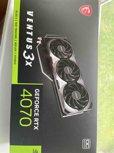 Видеокарта Msi Nvidia Geforce Rtx 4070 Ventus 3x Oc купить в Москве цены в интернет магазинах