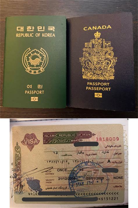 My current pair (+old Iranian visa) : r/PassportPorn