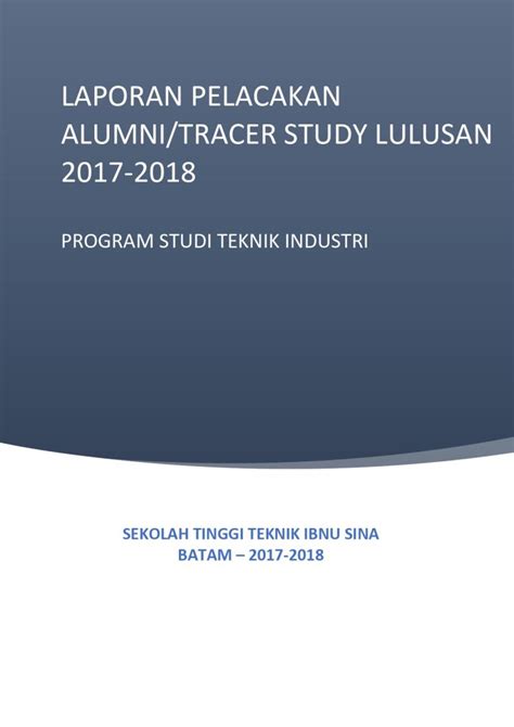 Tracer Study Fakultas Teknik UIS