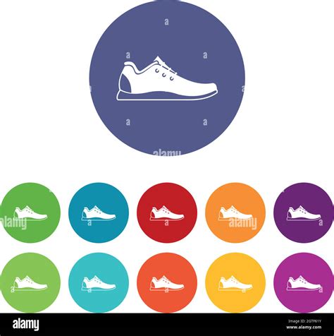 Running Shoe Sole Stock Vector Images Alamy