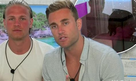 Love Island S Jaxon And Josh Get Nude In The Shower Together Daily Mail Online