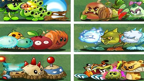 Random 6 Team Plants Which Team Will Win PVZ 2 Team Plants Vs Team