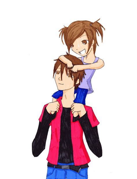 Shoulder Ride By Sammers94 On Deviantart