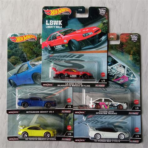 Jual Hot Wheels Mountain Drifter Set Isi Pcs Terdiri Dari Nissan Skyline Lb Er Super