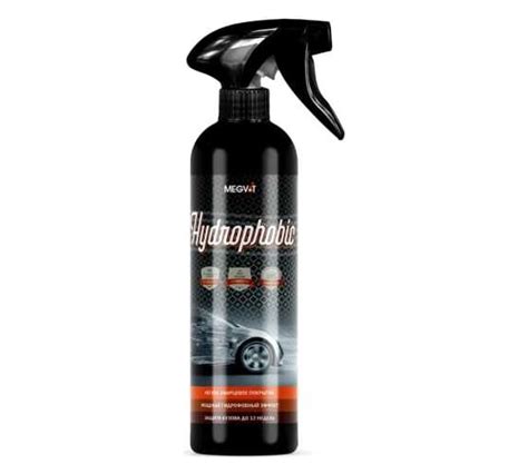 Защитное покрытие Megvit 500 мл Hydrofobic 500 - выгодная цена, отзывы ...