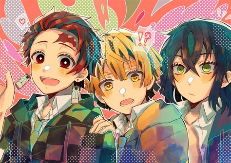 Tanjiro Inosuke E Zenitsu Zenitsu And Tanjiro Anime Demon Tanjiro And My XXX Hot Girl