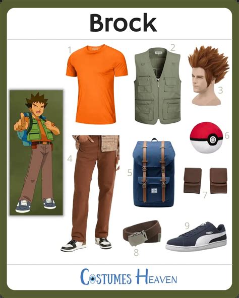 Last-Minute Brock Pokémon Costume Idea For Cosplay & Halloween 2024