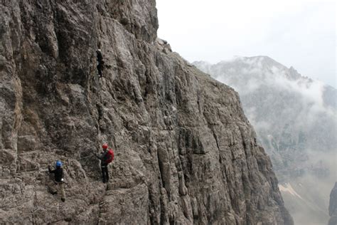 Klettersteig De Klettersteig Beschreibung Sentiero SOSAT