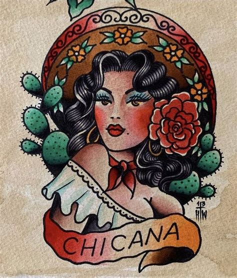 Chicana Widget Traditional Tattoo Art Traditional Tattoo Sleeve