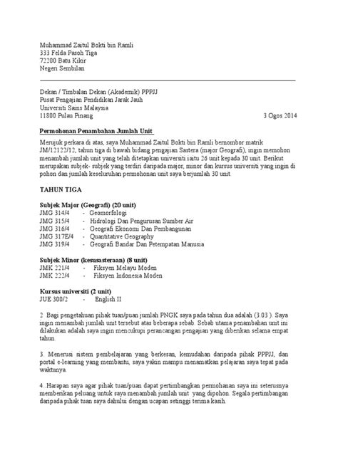 Detail Surat Permohonan In English Koleksi Nomer 14