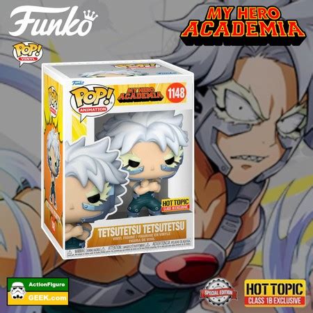 My Hero Academia Tetsutetsu Tetsutetsu Funko Pop Hot Topic Ex