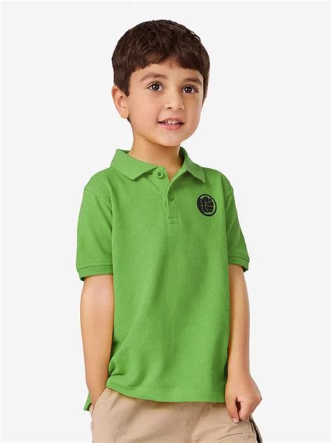 Buy Hulk Smash Boys Polos T Shirt Online