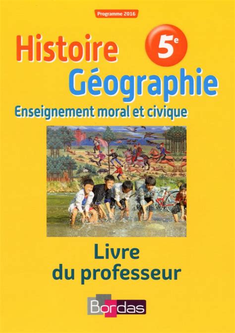 nouveaux programmes histoire géographie collège 2016