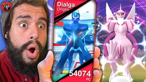 G Nale F Cil A Dialga Y Palkia Origen Shiny En Pok Mon Go Youtube