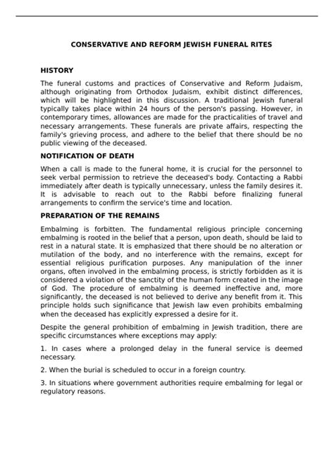 A Guide to Jewish Funeral Traditions and Mourning Customs 17