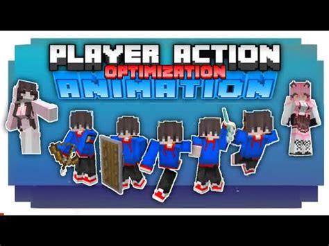 Minecraft Player Animations Action Optimization Original V Pack For