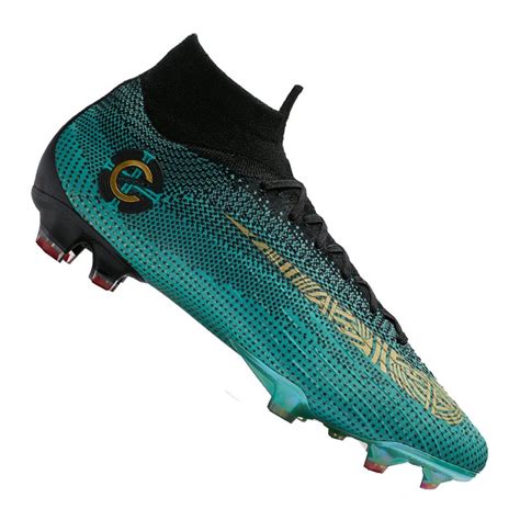 Nike Mercurial Superfly Vi Elite Cr7 Fg Grün F390 Football Fussball Geschwindigkeit Top