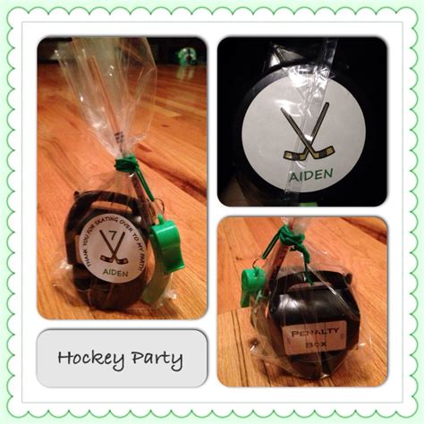 Fun Hockey Party Goodie Bags