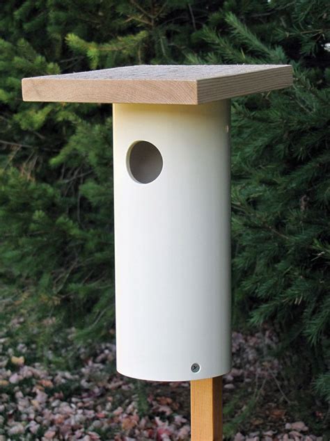 Do It Yourself Pipe House Bird Watcher S Digest Modern Birdhouses