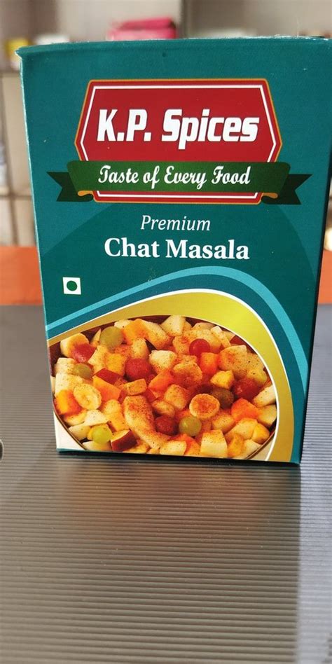 K P Spices Chat Masala Powder Packaging Size G Packaging Type