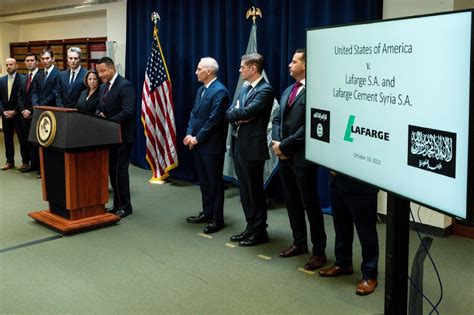 Lafarge Fined 778m For Payments To Islamic State In Syria