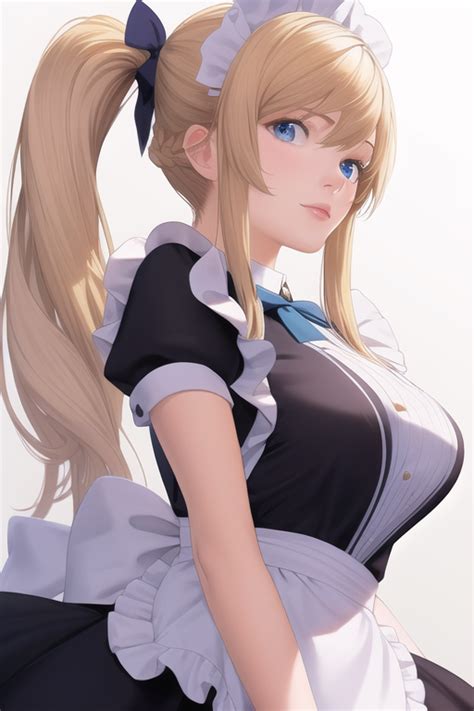 Blonde French Maid R NovelAi