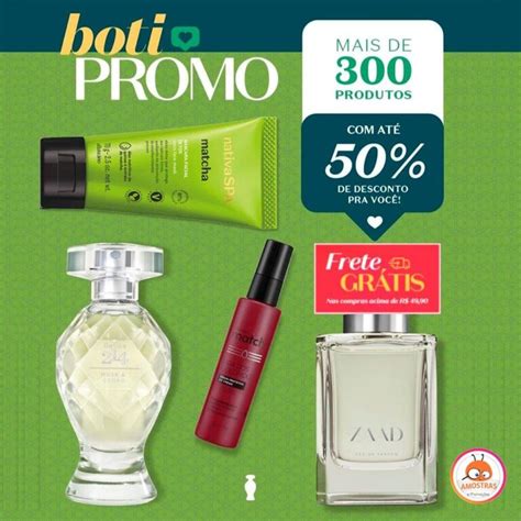 Promoção Boticário BotiPromo 2020 50 OFF e Frete Grátis Amostras e