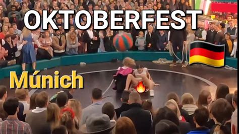 Teufelsrad Damen Fahrt Oktoberfest München 2022 Devils Wheel Oktoberfest Munich 2022 Youtube