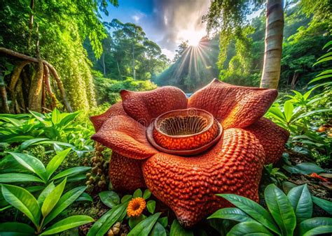 magnificent rafflesia flower   tropical paradise  stunning