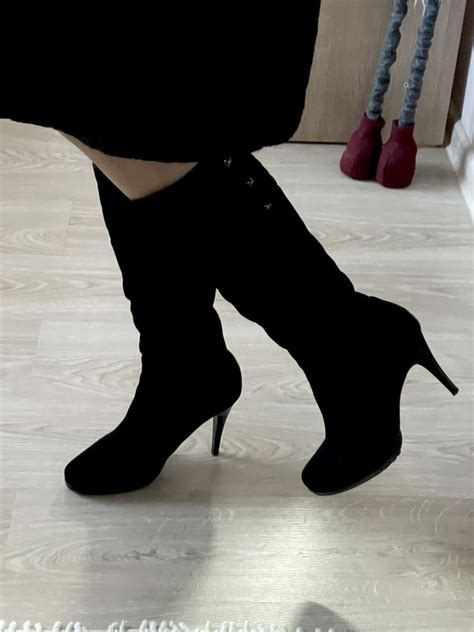 Зимние сапоги Renzolini 39 полностью натуральные (замш+овчина): 1 500 ...