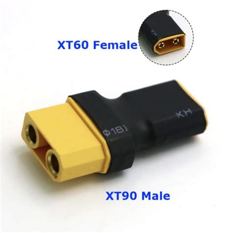 Adaptateur Convertisseur Connecteurs XT60 Femelle vers XT30 Mâle pour