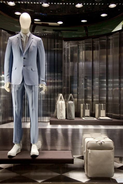 Windowswear Prada Paris April Event Men Window Display