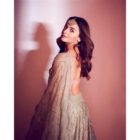 Alia Bhatt Looks Ethereal In A Blush Pink Manish Malhotra Designed