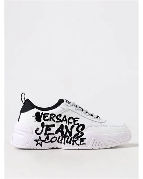 Versace Shoes In White For Men Lyst