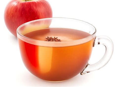 Premium Ai Image Hot Apple Drink With Spices Isolated On White Background