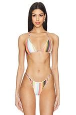 Maaji Reversible Balmy Bikini Top In Brown REVOLVE