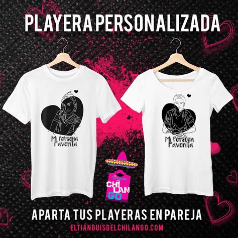 Venta Playeras Personalizadas Parejas En Stock