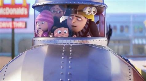 Gru and Lucy in Despicable Me